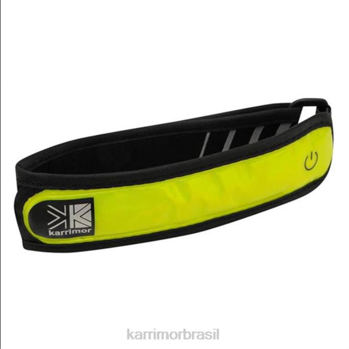 Karrimor unissex banda piscando amarelo fluo acessórios 822262