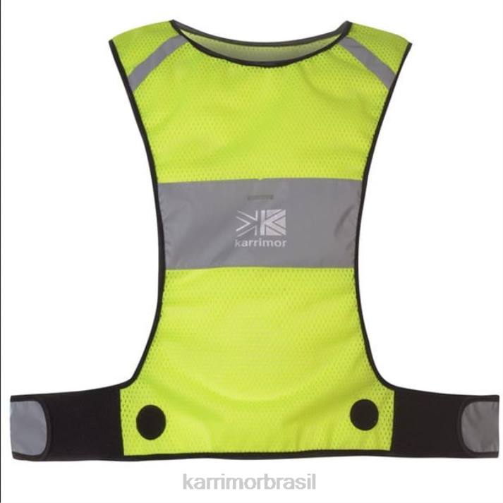 Karrimor unissex colete de corrida amarelo acessórios 822255