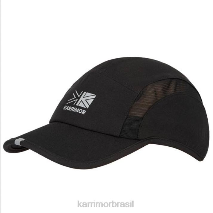 Karrimor unissex boné de corrida legal preto acessórios 822236