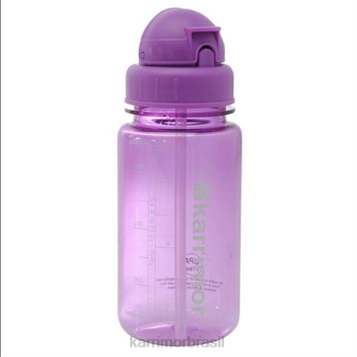 Karrimor unissex garrafa de água tritan 350ml roxo acessórios 8222217