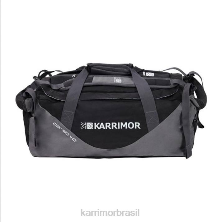 Karrimor unissex bolsa de carga 40 preto/cinza acessórios 8222230