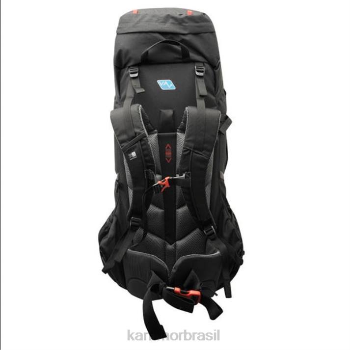 Karrimor unissex mochila leopardo 65 preto/vermelho acessórios 8222226