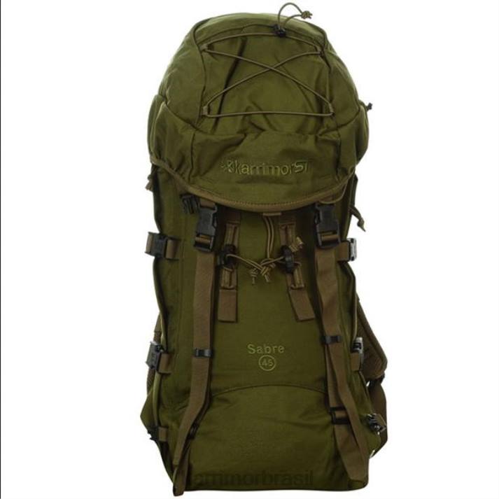 Karrimor unissex mochila sabre 45 litros Oliva acessórios 8222235
