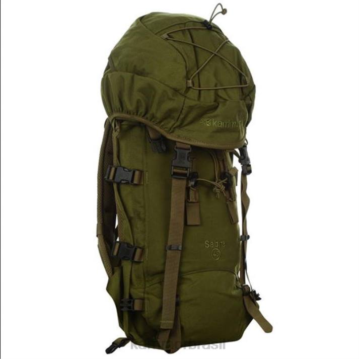 Karrimor unissex mochila sabre 45 litros Oliva acessórios 8222235
