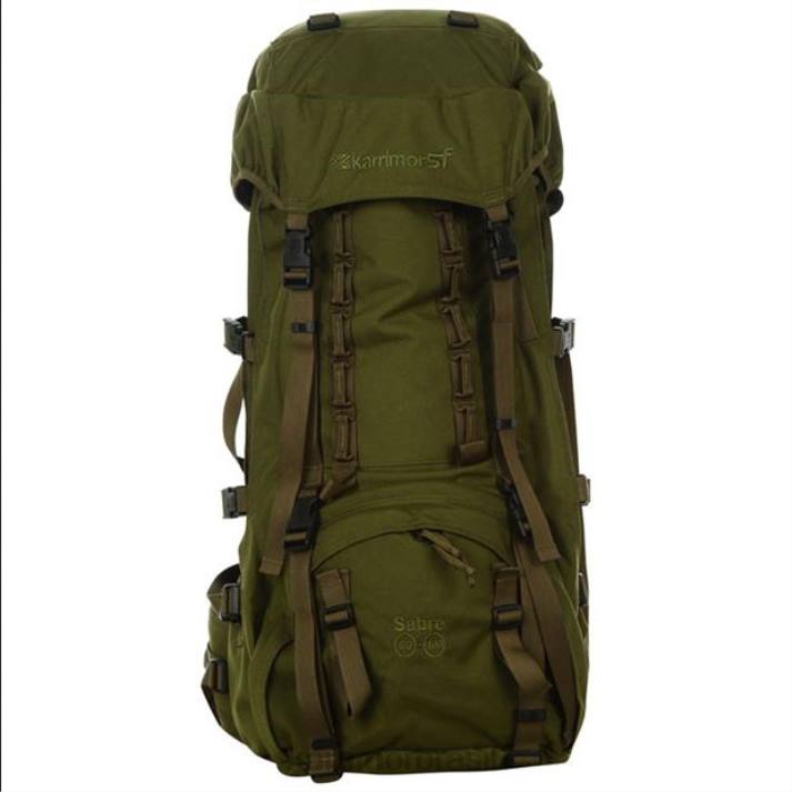 Karrimor unissex mochila sabre 60 100 Oliva acessórios 8222237