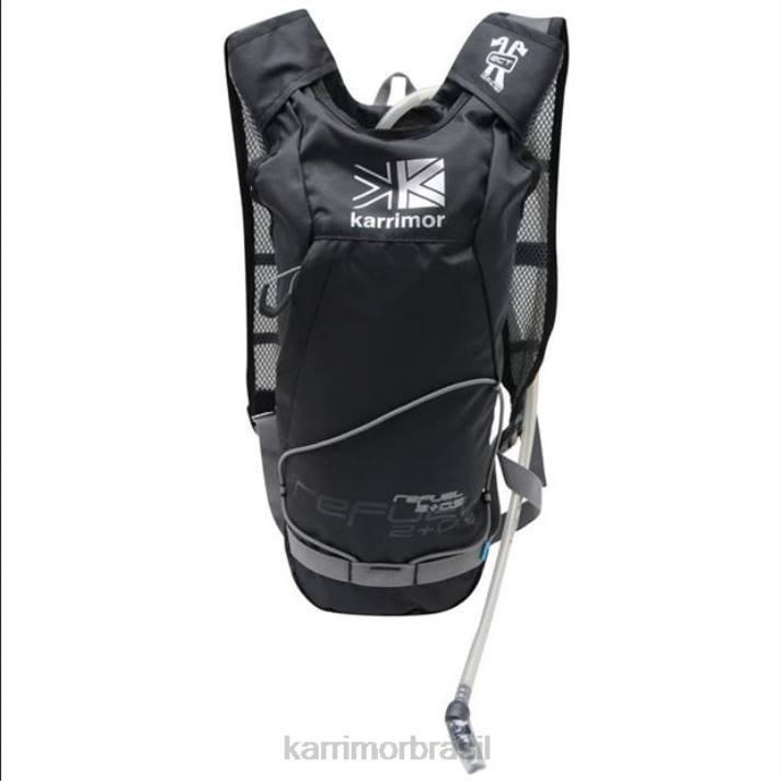 Karrimor unissex reabastecer 2 mais 2 pacote de hidratação preto acessórios 8222232