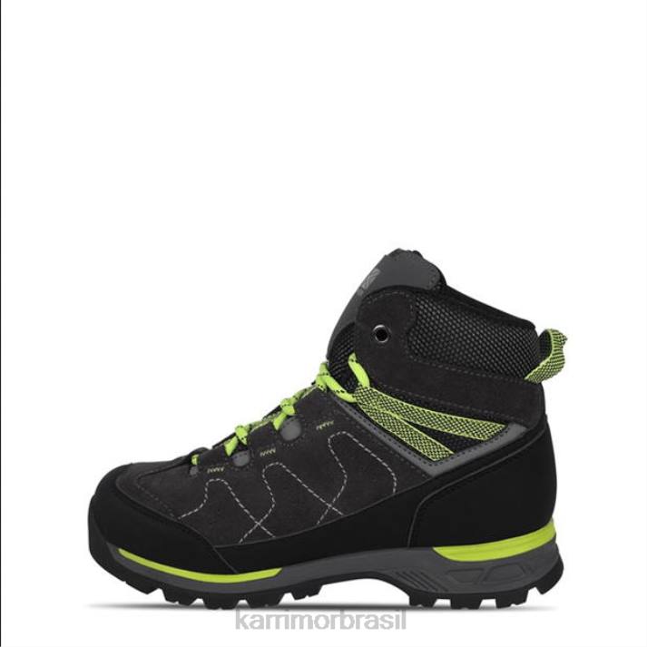 Karrimor unissex rock quente bt ch00 carvão/verde calçados 8222273