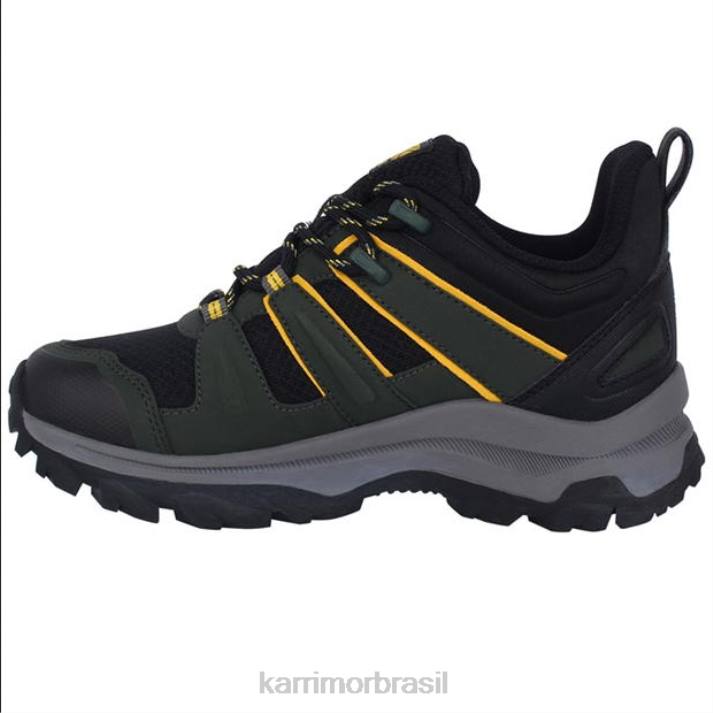 Karrimor unissex sapatos de caminhada cáqui/mostarda calçados 8222284