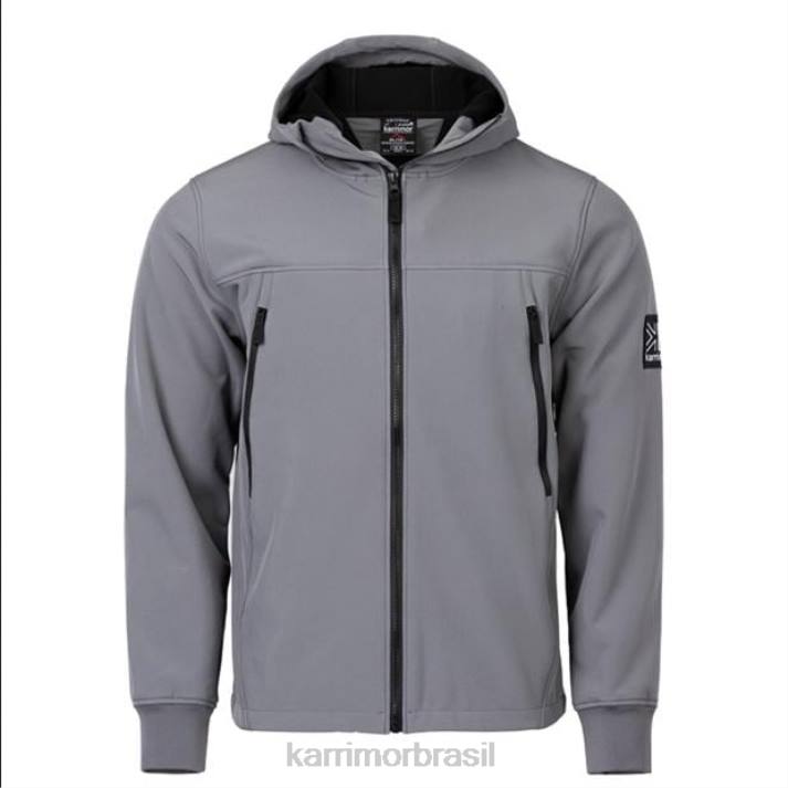 Karrimor unissex jaqueta macia cinza roupas 8222168