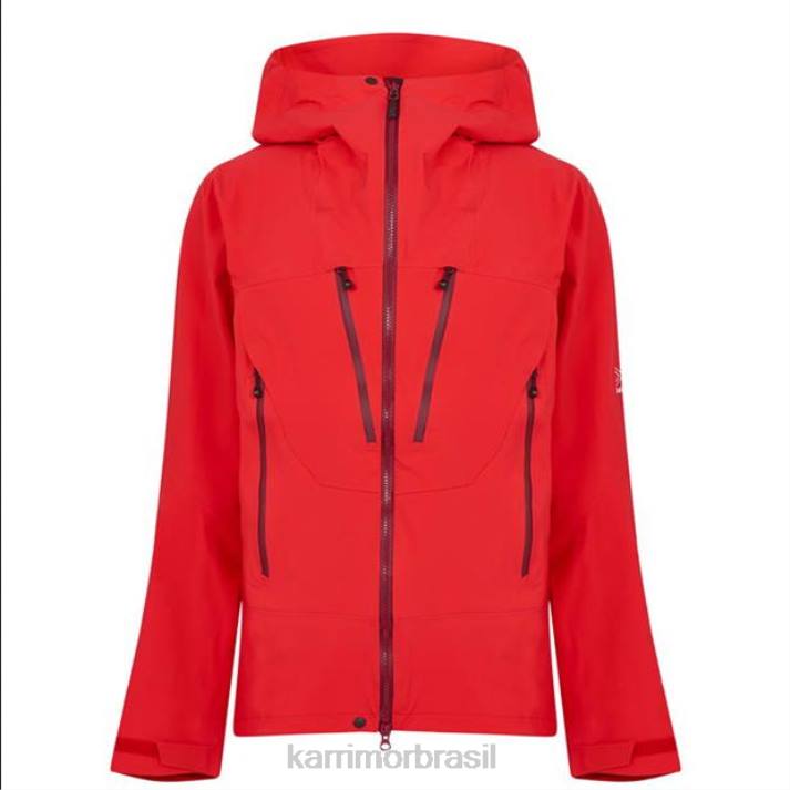 Karrimor unissex jaqueta vermelho roupas 8222243