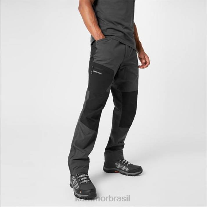 Karrimor unissex calças de rock cinzento Preto roupas 8222266