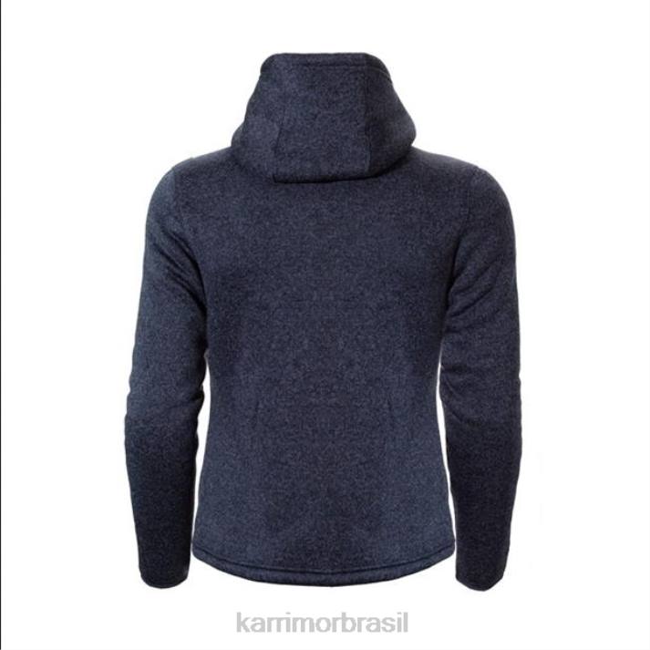 Karrimor unissex moletom com capuz de lã marinha roupas 8222275