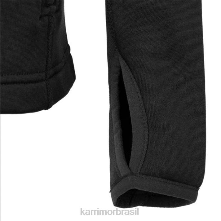 Karrimor unissex moletom com capuz de lã preto roupas 8222283