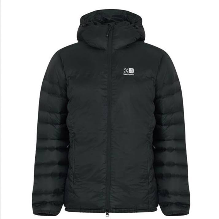 Karrimor unissex parka para baixo preto roupas 8222180