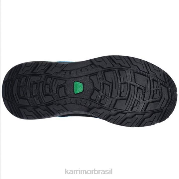 Karrimor crianças bota cano médio verdi azul/laranja calçados 8222285