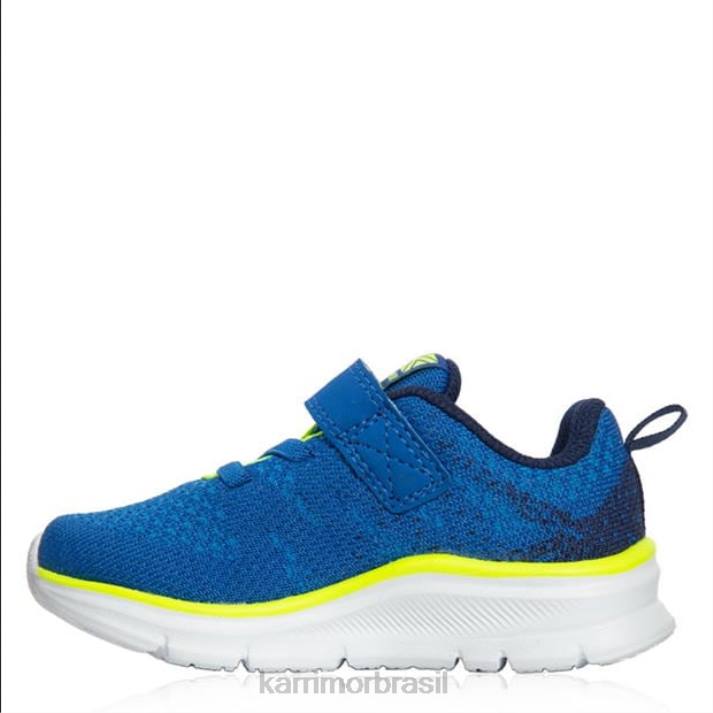 Karrimor Rapazes tênis duma 6 azul/limão calçados 8222289