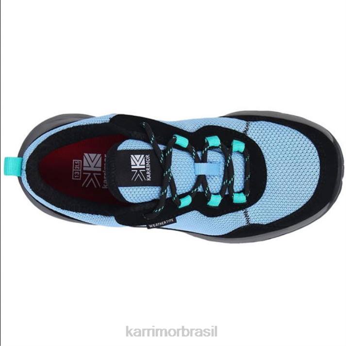 Karrimor crianças sapato de caminhada verdi azul preto calçados 8222290