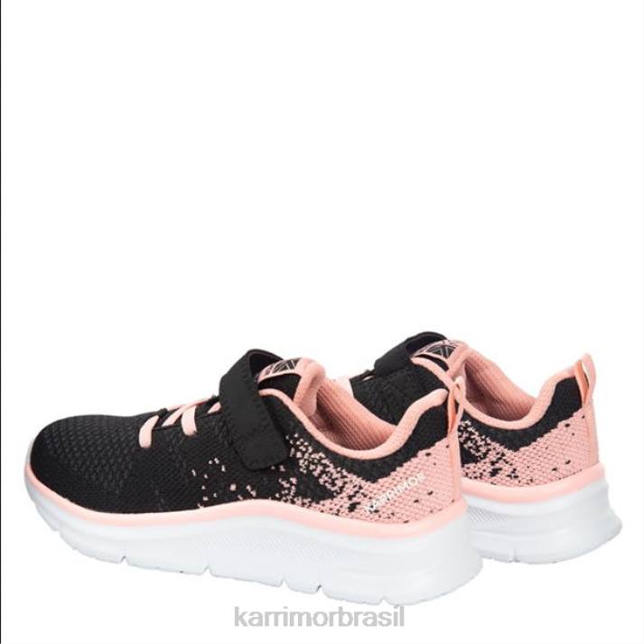 Karrimor garotas tênis duma 6 preto/rosa calçados 8222286
