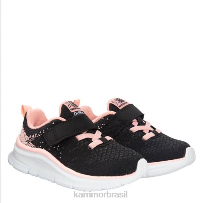 Karrimor garotas tênis duma 6 preto/rosa calçados 8222288