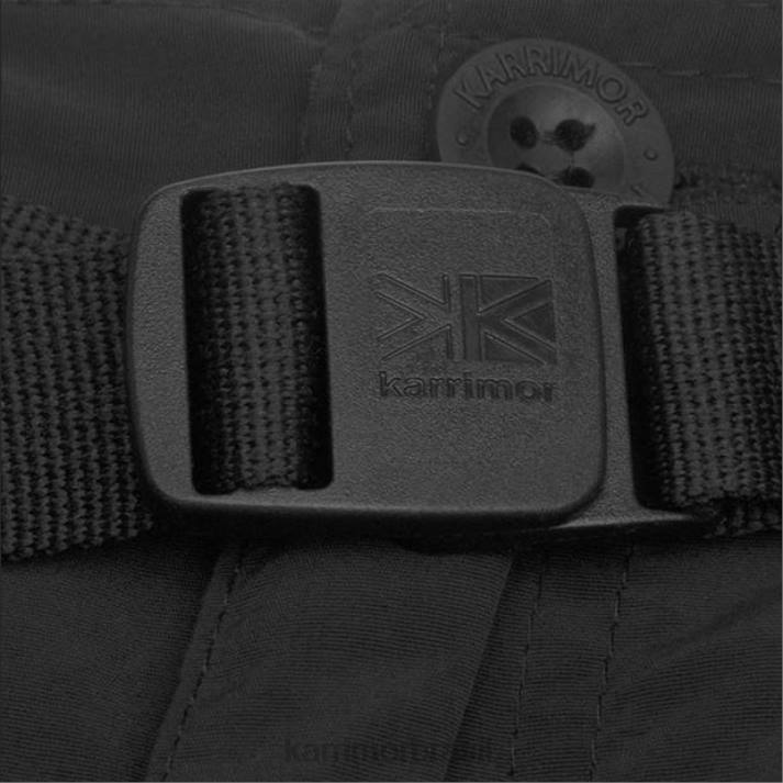 Karrimor júnior calça aspen com zíper preto roupas 8222196