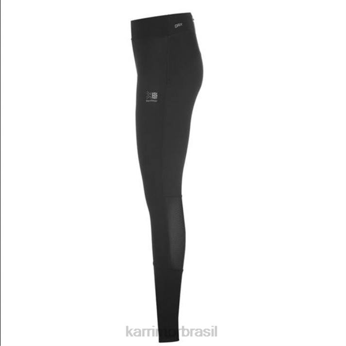 Karrimor júnior meia-calça de corrida xlite preto roupas 82224