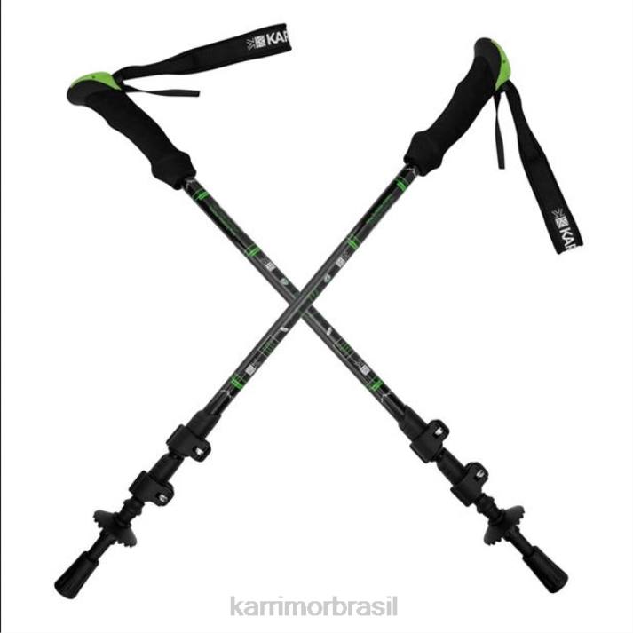 Karrimor homens bastões de caminhada trekker preto acessórios 8222215