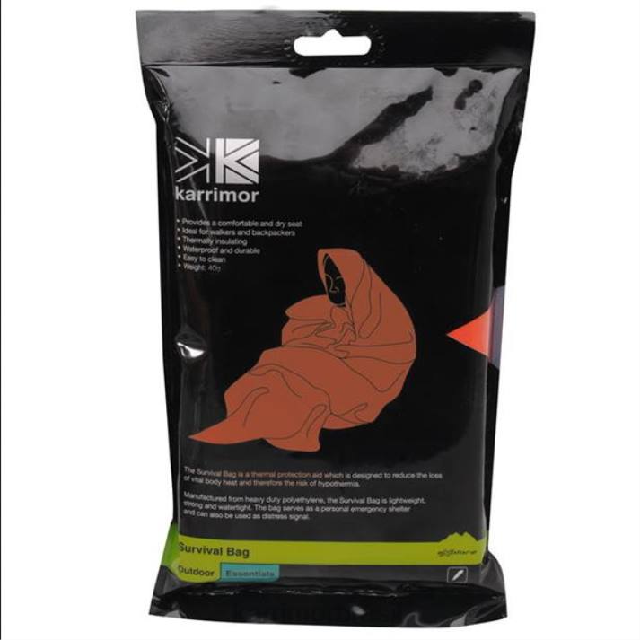 Karrimor homens bolsa de sobrevivência laranja acessórios 8222205