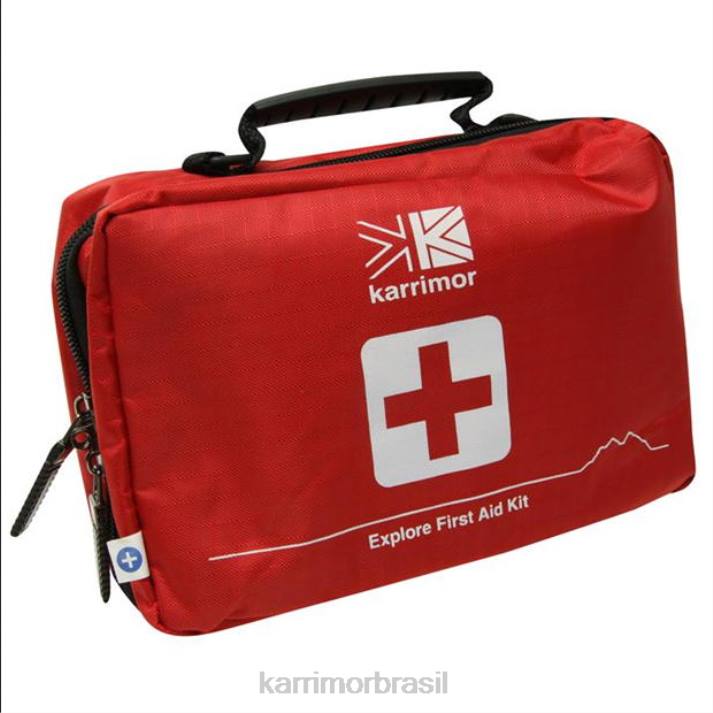 Karrimor homens kit avançado de primeiros socorros vermelho acessórios 8222214