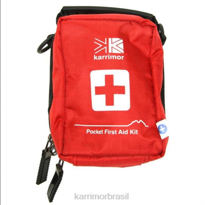 Karrimor homens mini kit de primeiros socorros vermelho acessórios 8222213