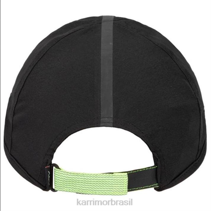 Karrimor homens boné de corrida dryx race preto acessórios 822224