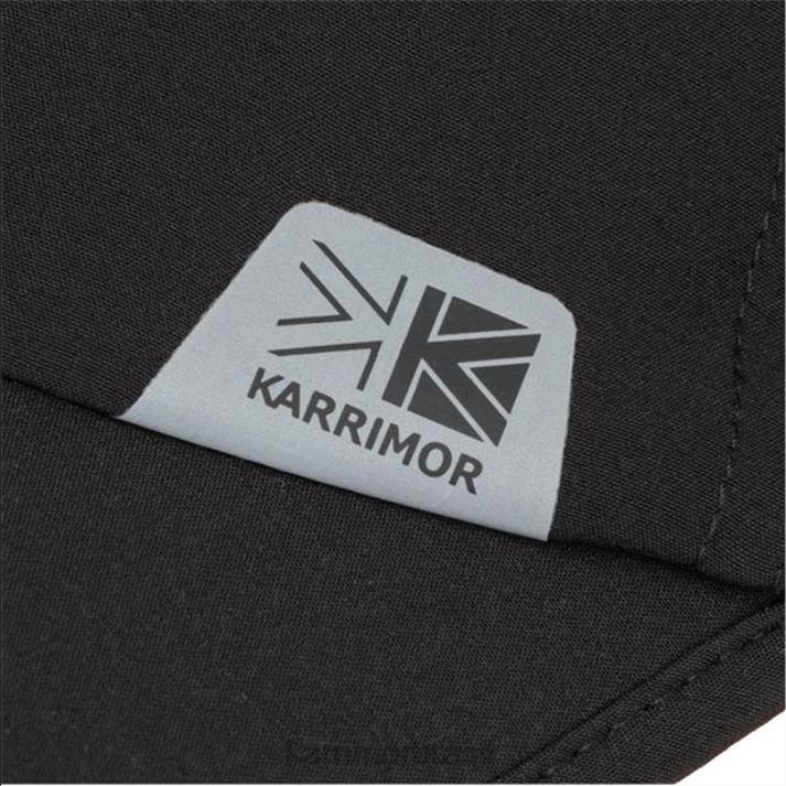 Karrimor homens boné de corrida dryx race preto acessórios 822224