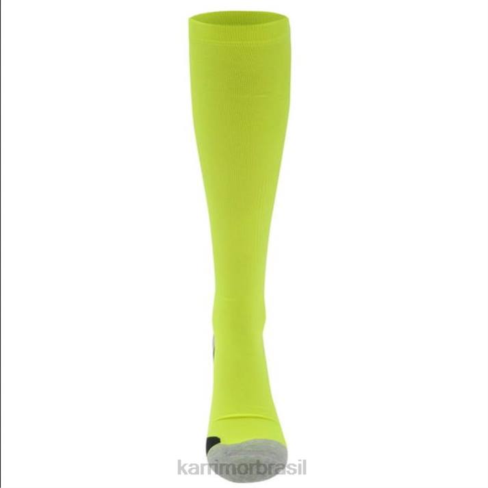 Karrimor homens meias de corrida de compressão amarelo fluo acessórios 822239