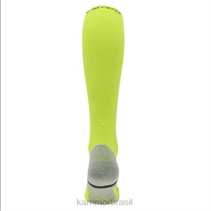 Karrimor homens meias de corrida de compressão amarelo fluo acessórios 822239