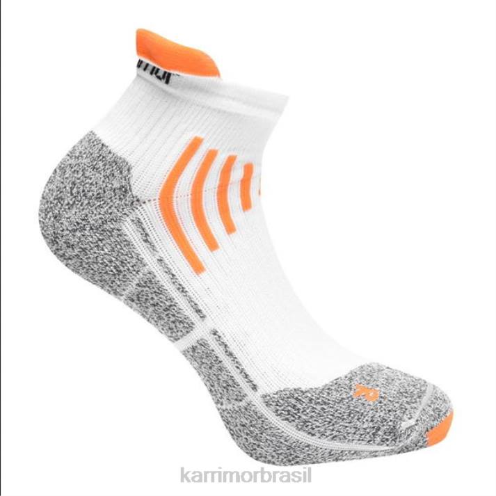 Karrimor homens meias de maratona branco acessórios 822260