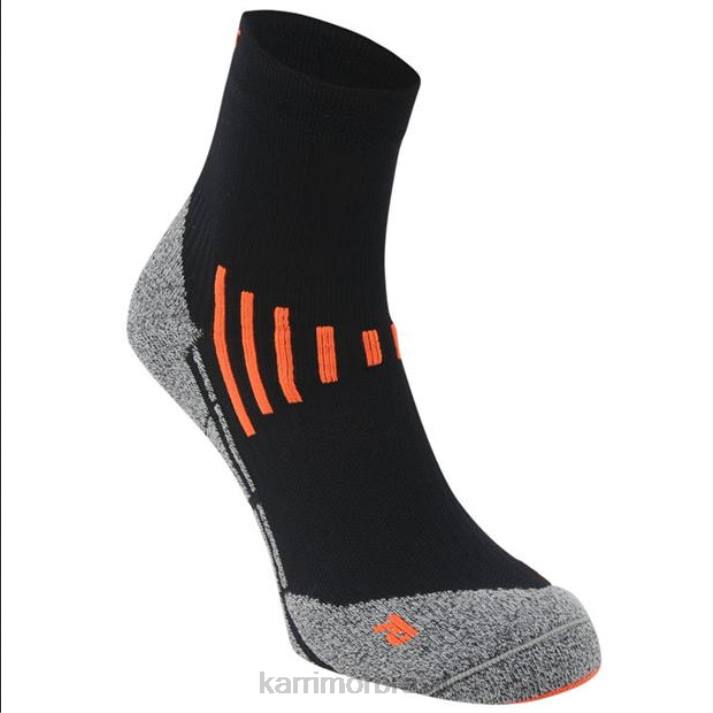 Karrimor homens meias para maratona preto acessórios 822253