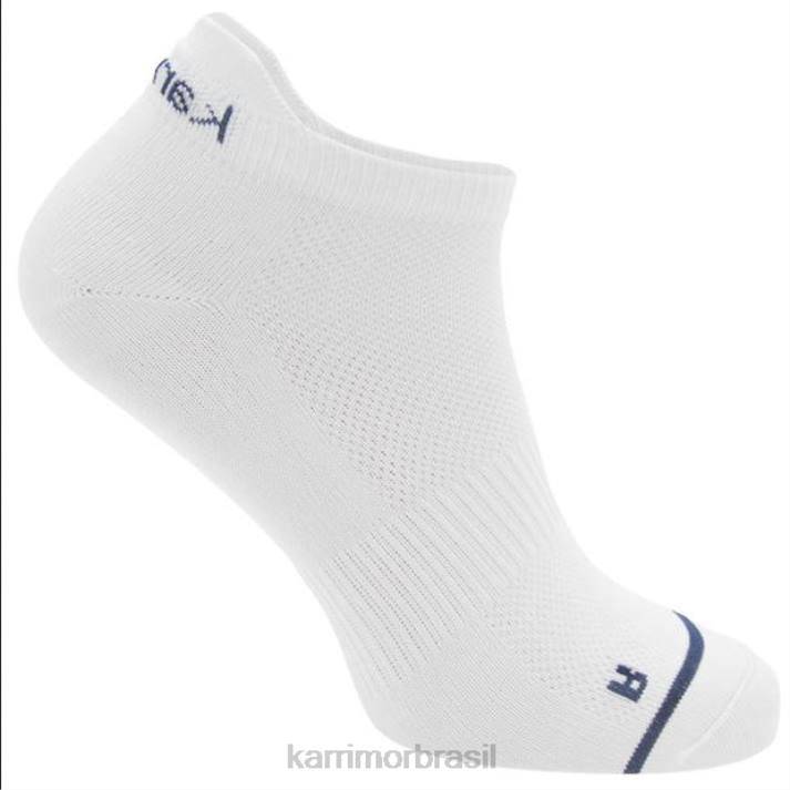 Karrimor homens pacote com 1 meias de corrida super lite branco acessórios 822264