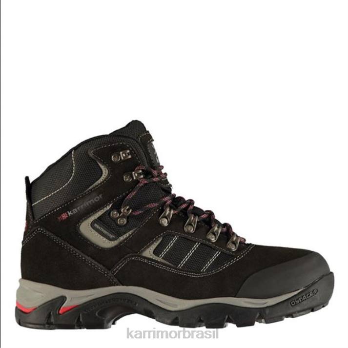 Karrimor homens bota caminhada ksb 200 preto calçados 822273