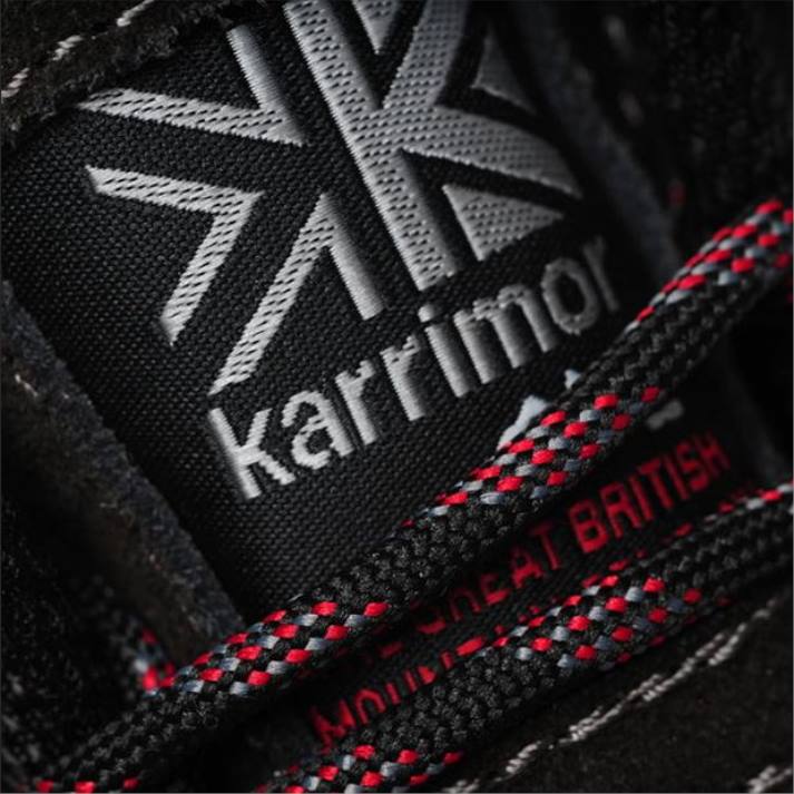 Karrimor homens bota caminhada ksb 200 preto calçados 822273