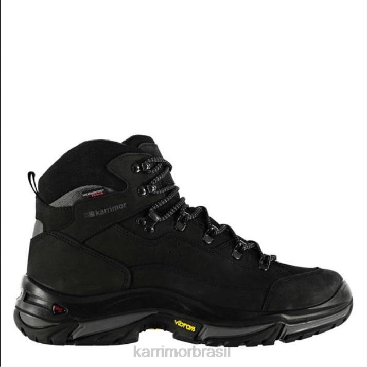 Karrimor homens bota cano alto ksb brecon carvão calçados 822278