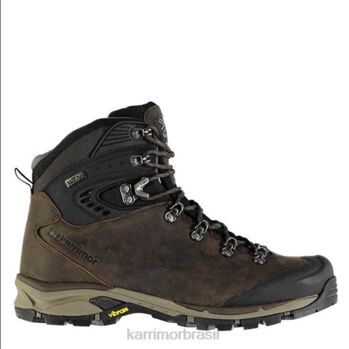 Karrimor homens bota de caminhada chita marrom calçados 822270