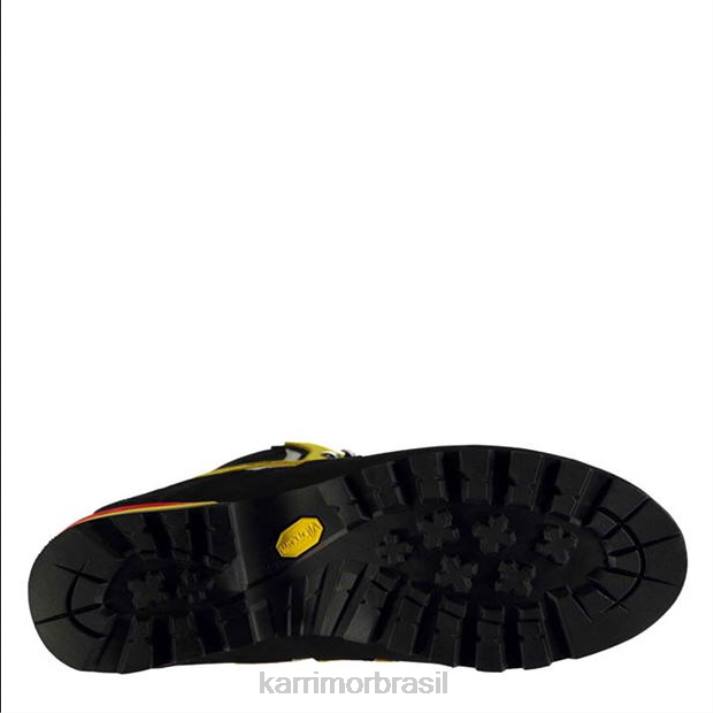 Karrimor homens botas de montanha alpinista Preto amarelo calçados 822268
