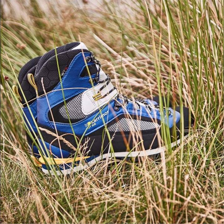 Karrimor homens botas de montanha de gelo quente azul calçados 822269