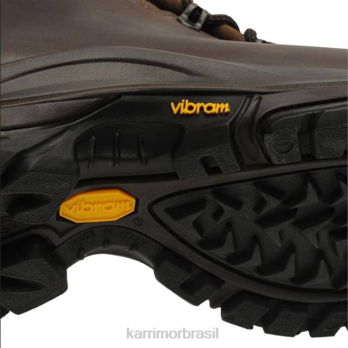 Karrimor homens botas impermeáveis ​​cheviot marrom calçados 822277