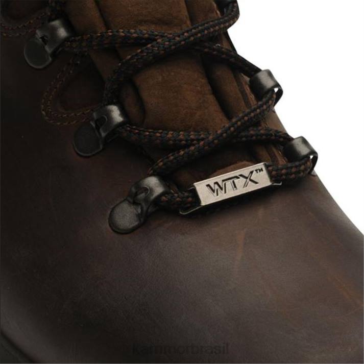 Karrimor homens botas impermeáveis ​​cheviot marrom calçados 822277