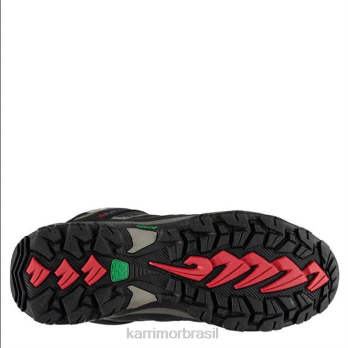 Karrimor homens montar botas de caminhada média preto calçados 822274
