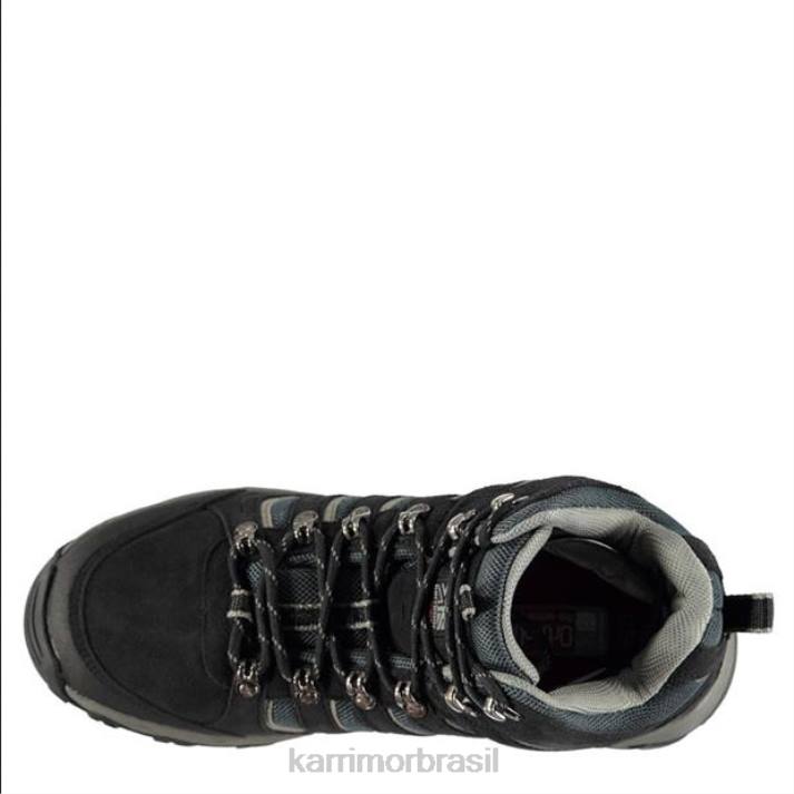 Karrimor homens montar botas de caminhada média preto calçados 822274