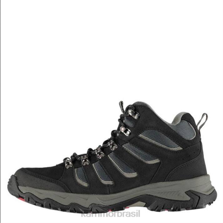 Karrimor homens montar botas de caminhada média preto calçados 822274