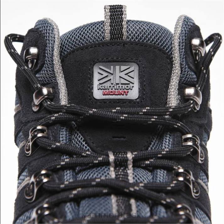 Karrimor homens montar botas de caminhada média preto calçados 822274