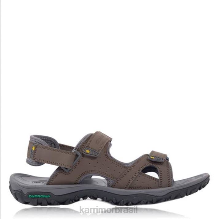 Karrimor homens sandálias antibes marrom calçados 822284