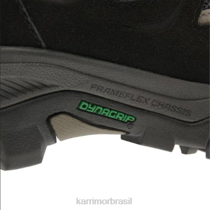 Karrimor homens montar sapatos baixos para caminhada preto calçados 822281